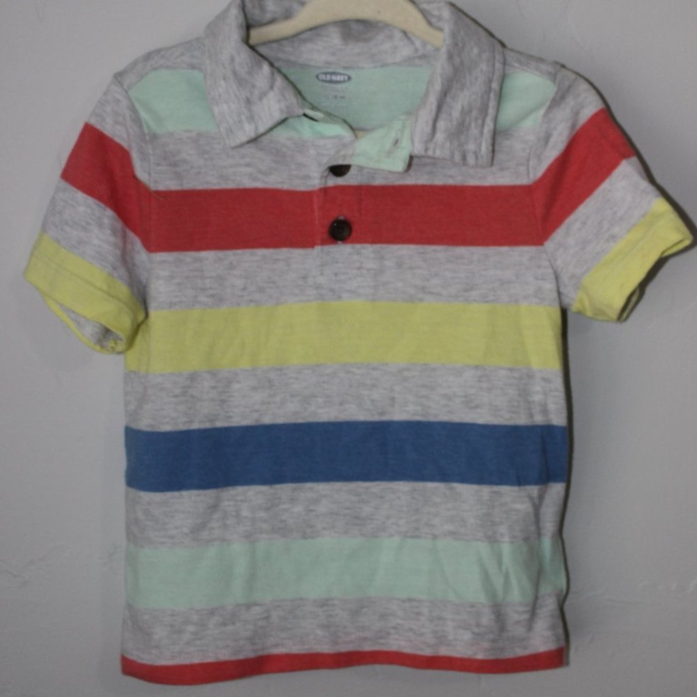 Old Navy Striped Polo